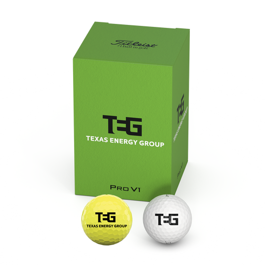 White Titleist Custom Dozen Golf Ball Cube