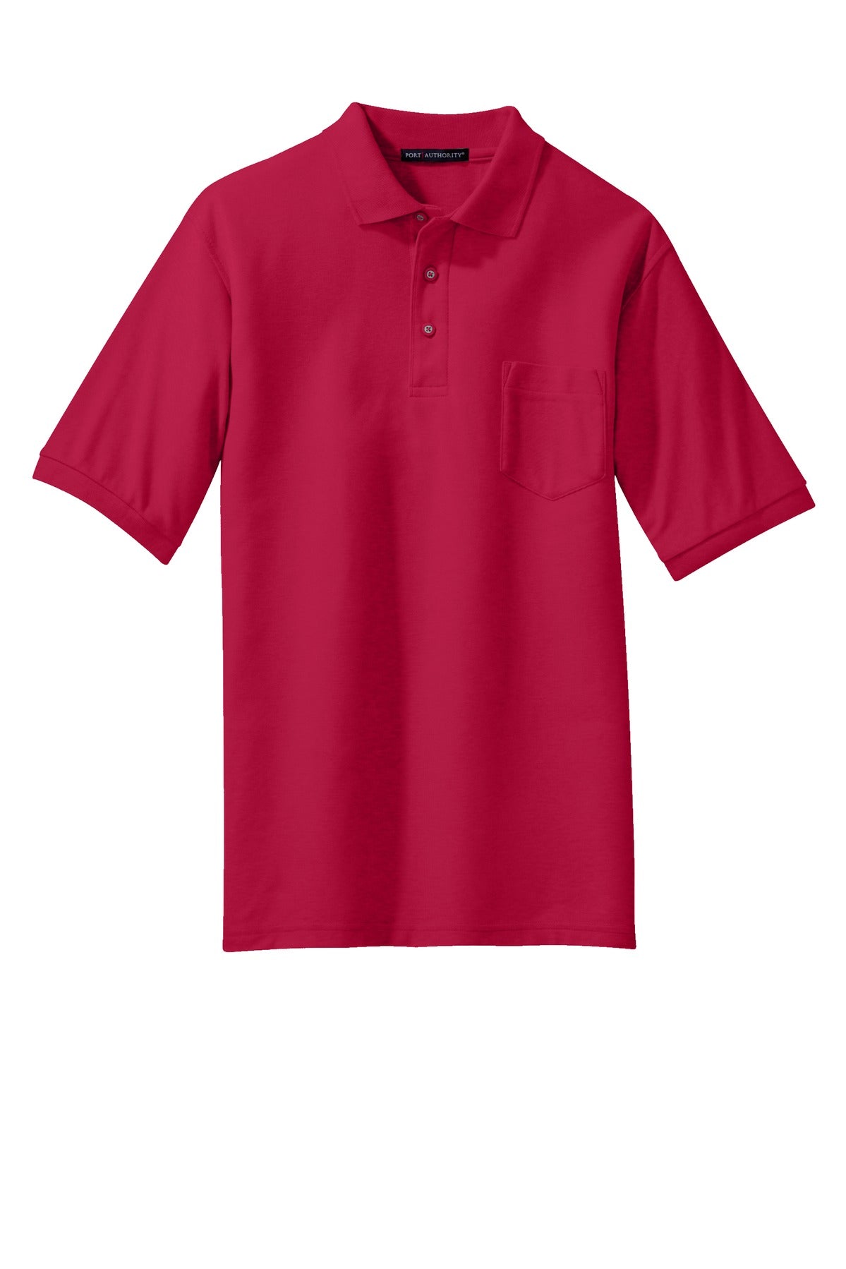 Port Authority Tall Silk Touch Polo with Pocket. TLK500P