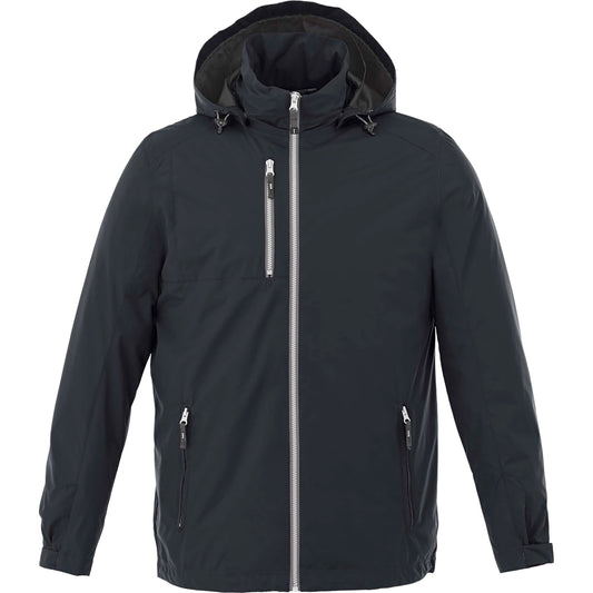 Front View of Blue Men's Ansel Jacket - S