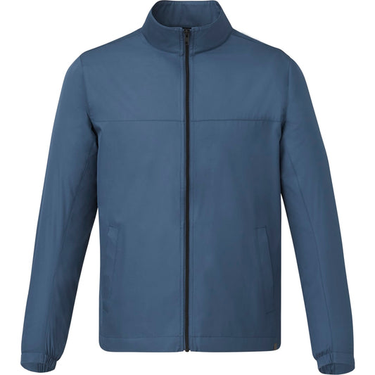 Front View of Blue MORGAN Eco Jacket - Men's - S