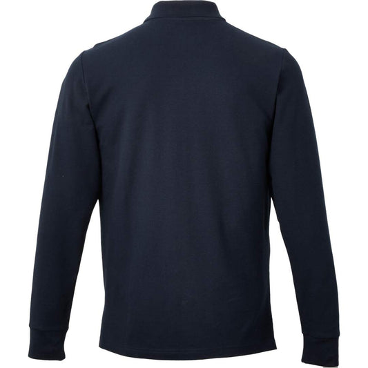 PALO Long Sleeve 100% Cotton Pique Polo - Men's