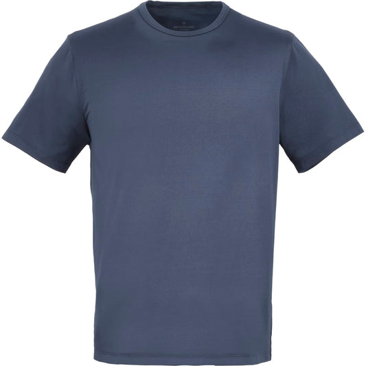 Front View of Blue Greatness Wins Core Tech Tee - Men's - S