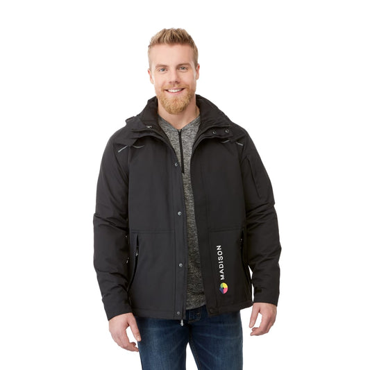 Black Mens DUTRA 3-in-1 Jacket - S