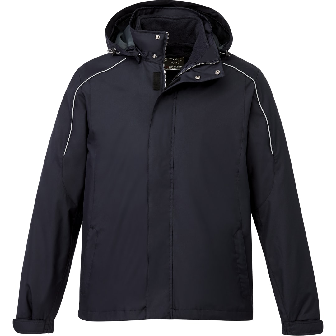 Front View of Blue Men's VALENCIA 3-IN-1 JACKET - S