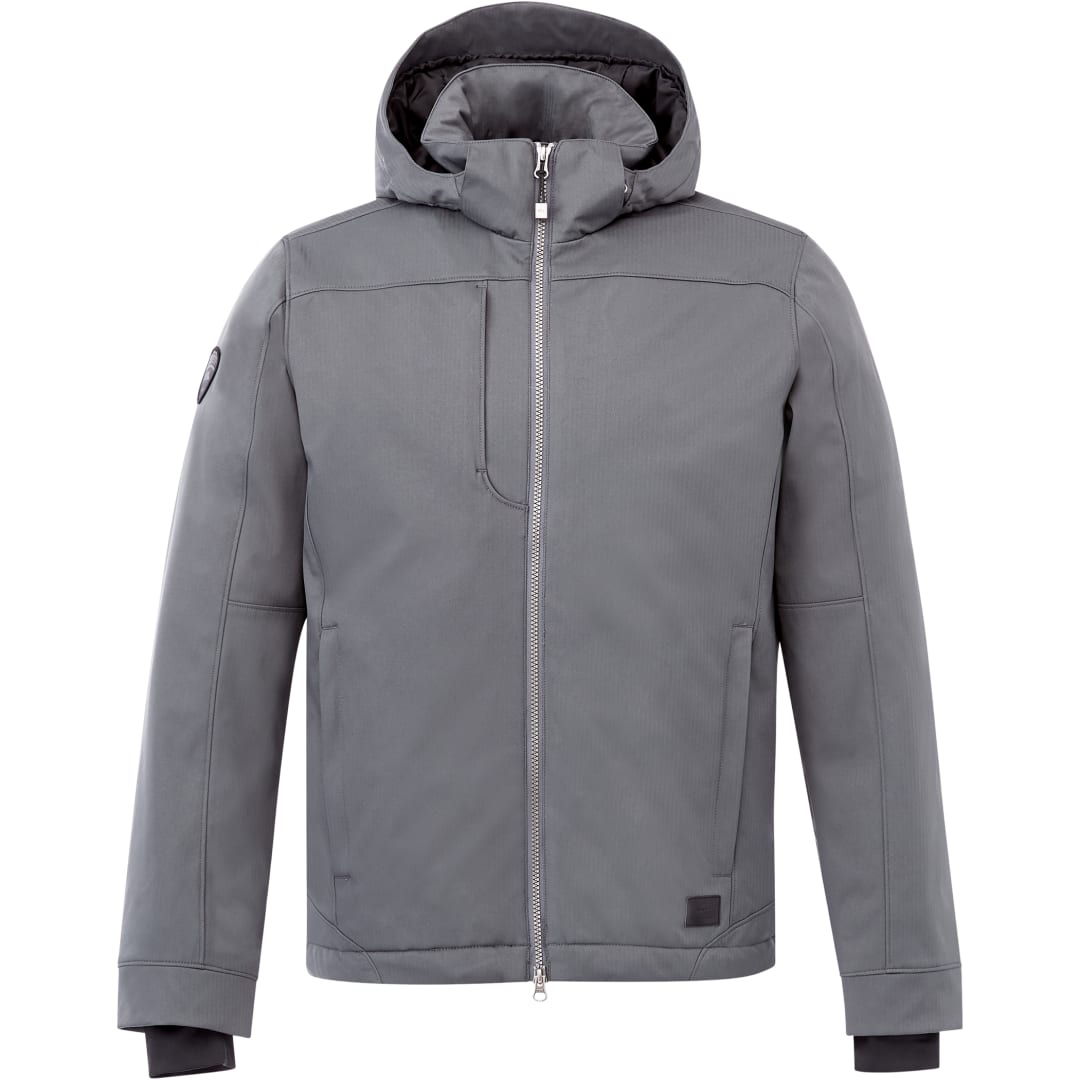 Front View of Grey Men's Northlake Roots73 Insulated Jacket - S