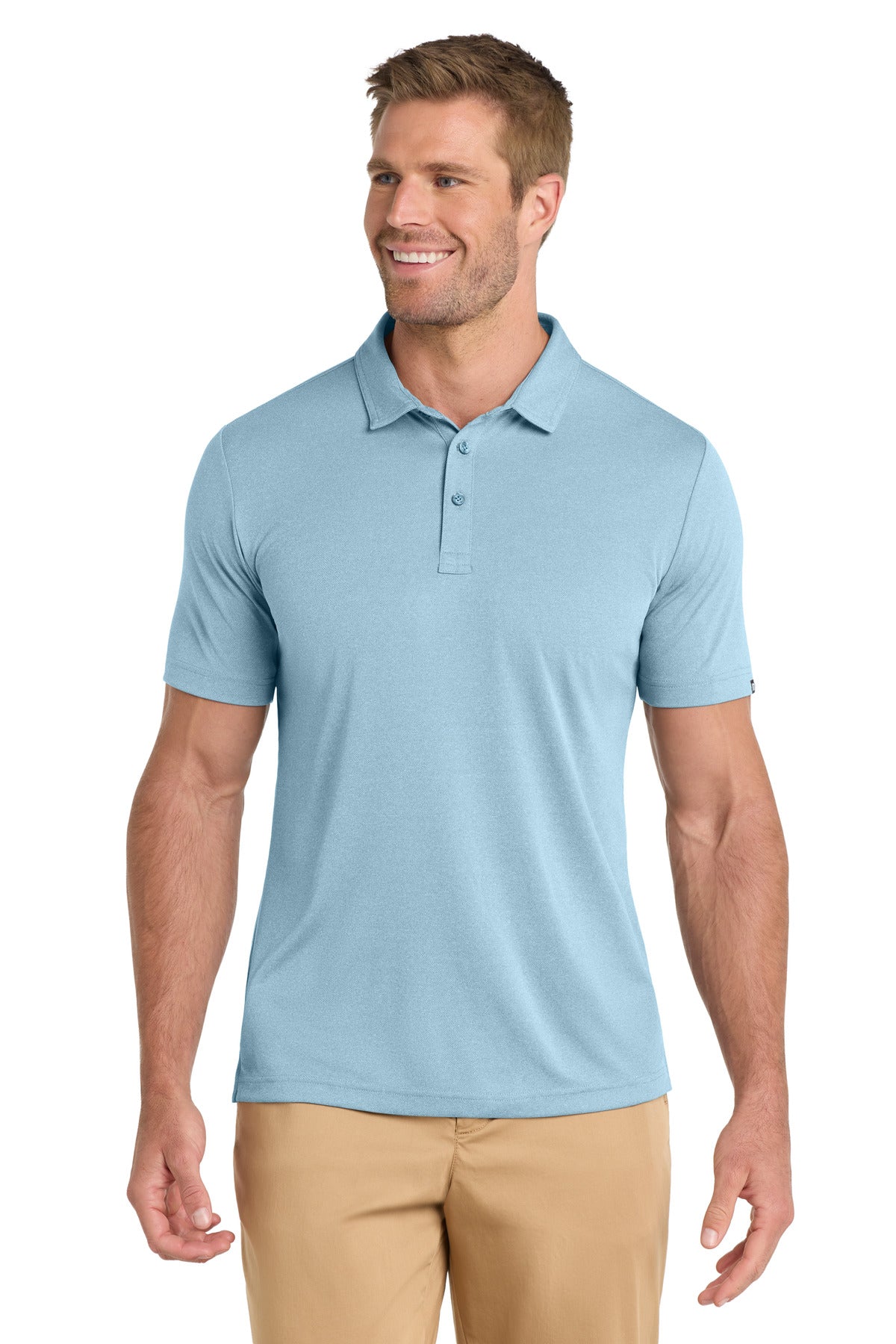 SanMar TM1MU410_brilliantblueheather_model_front.jpg