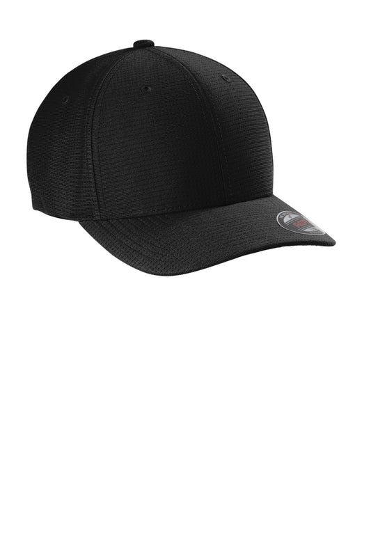 Front View of Black TravisMathew Rad Flexback Cap. TM1MU426 - L/XL