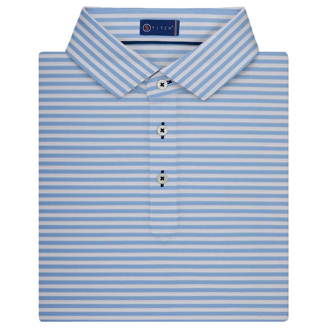 STITCH® Club Stripe Polo Shirt - Men's