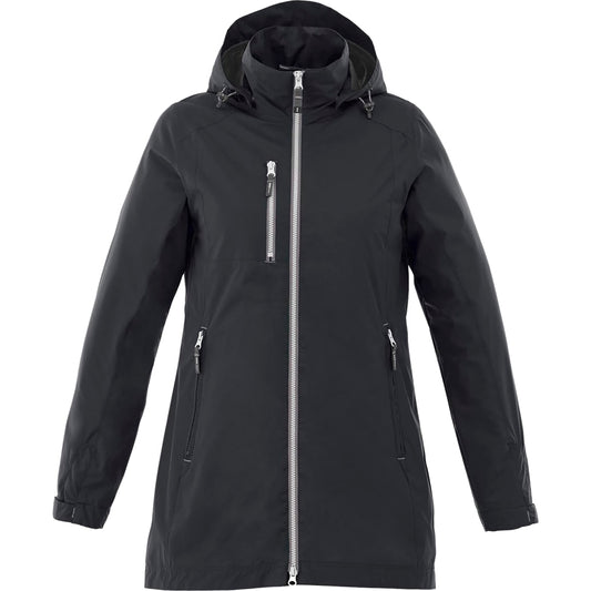 Front View of Blue Women's Ansel Jacket - XS