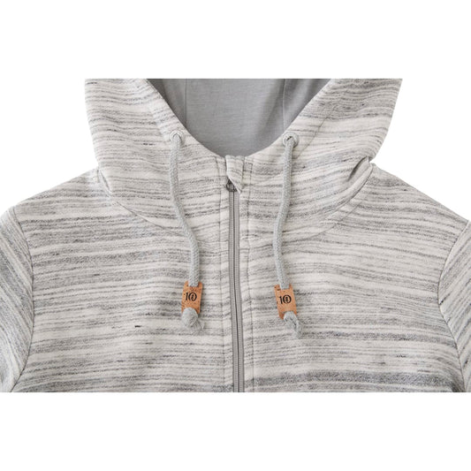 Black tentree Space Dye Zip Hoodie - Women's - XS