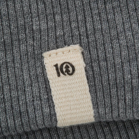 Front View of Grey tentree Organic Cotton Banshee Hoodie - Women's - XS