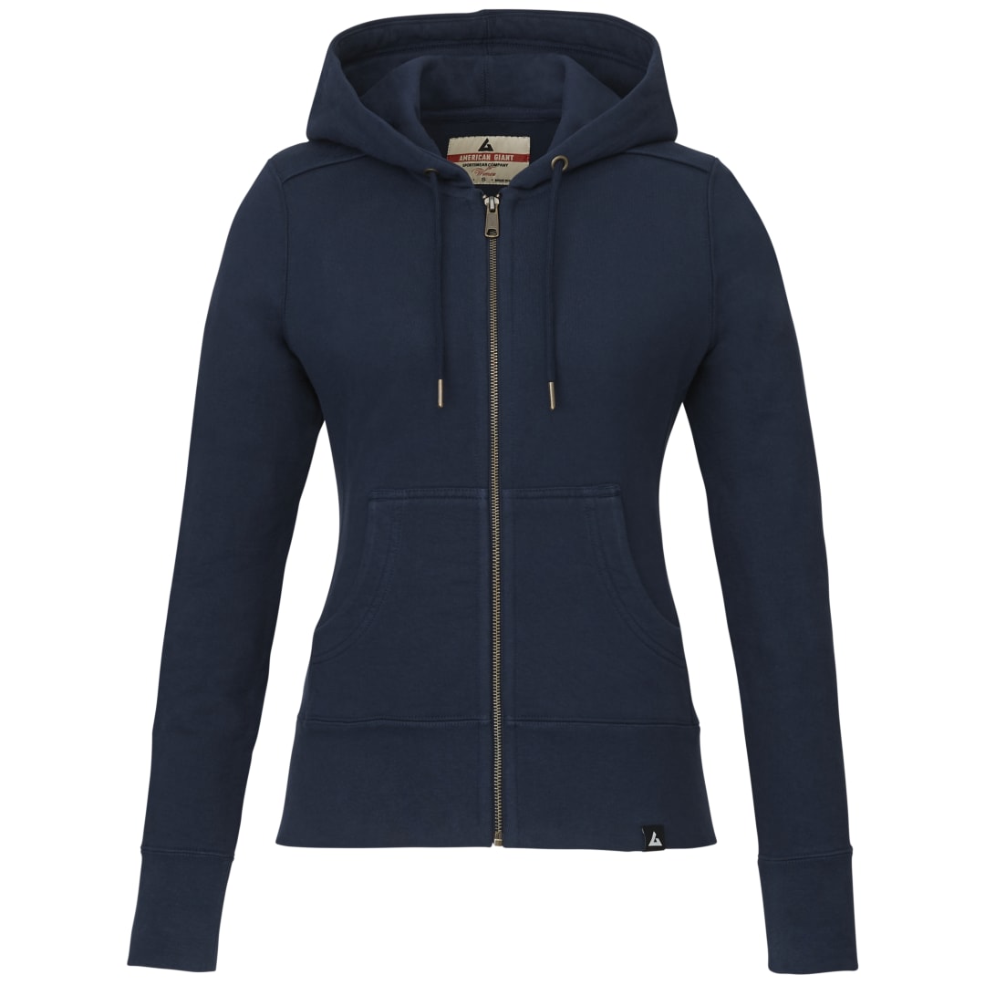 Black American Giant Classic Full Zip Hoody - Women's - XS