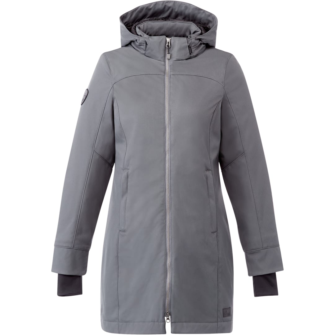Front View of Grey Women's Northlake Roots73 Insulated Jacket - XS