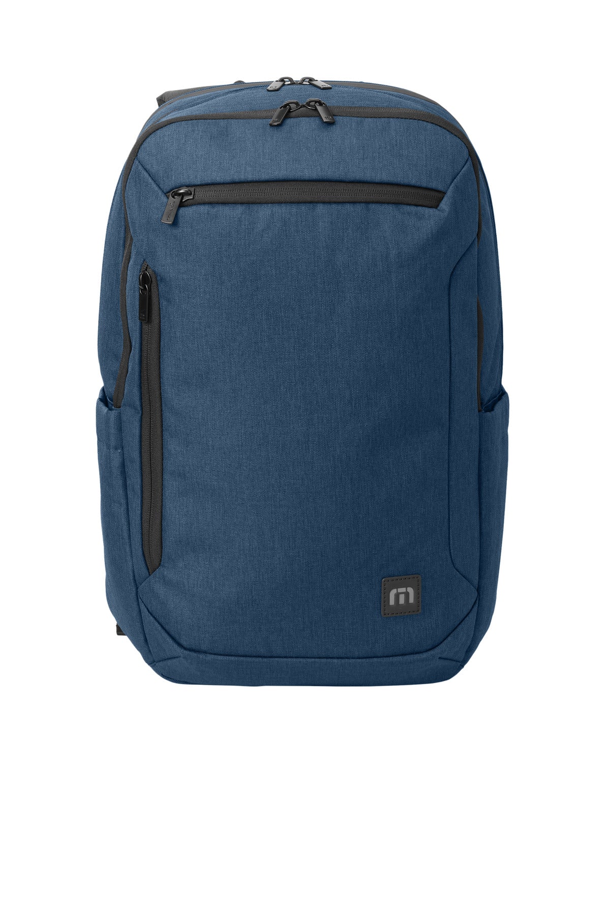 SanMar TMB105_NAVYHEATHER_Flat_Front_adb3d617-47e3-40c2-8c9a-1d3f6e920285.jpg?v=1762276745