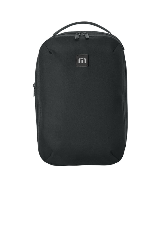 Front View of Black TravisMathew Approach Storage Cube TMB301