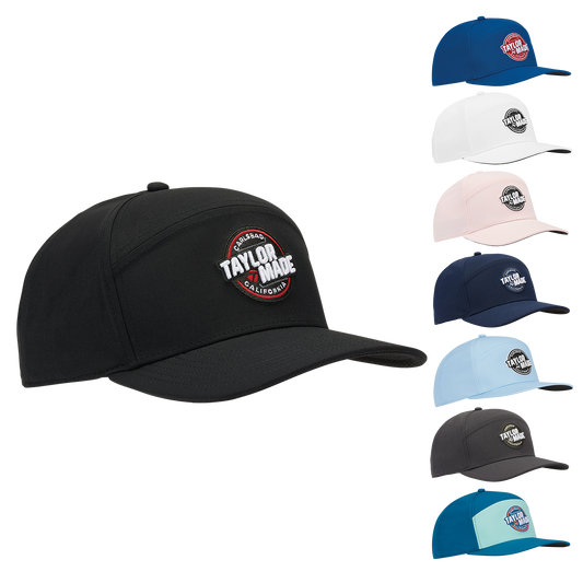 Black TaylorMade Lifestyle Horizon Snapback Cap