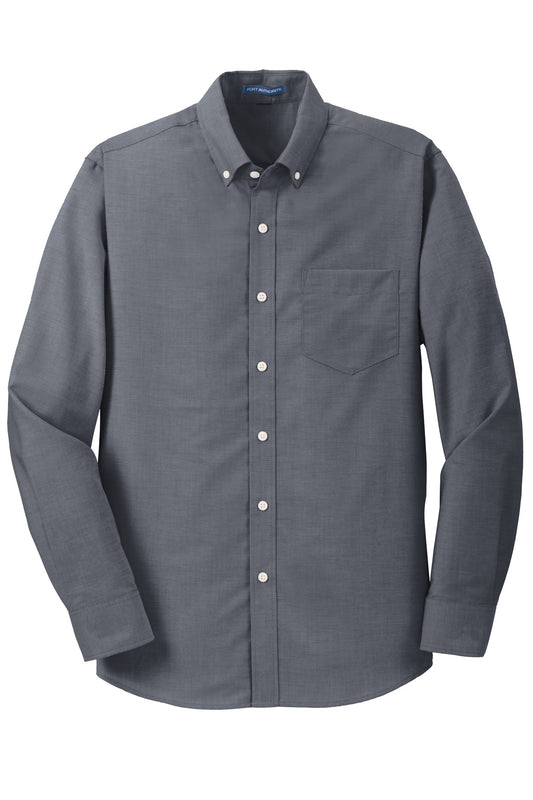 Port Authority Tall SuperPro Oxford Shirt. TS658