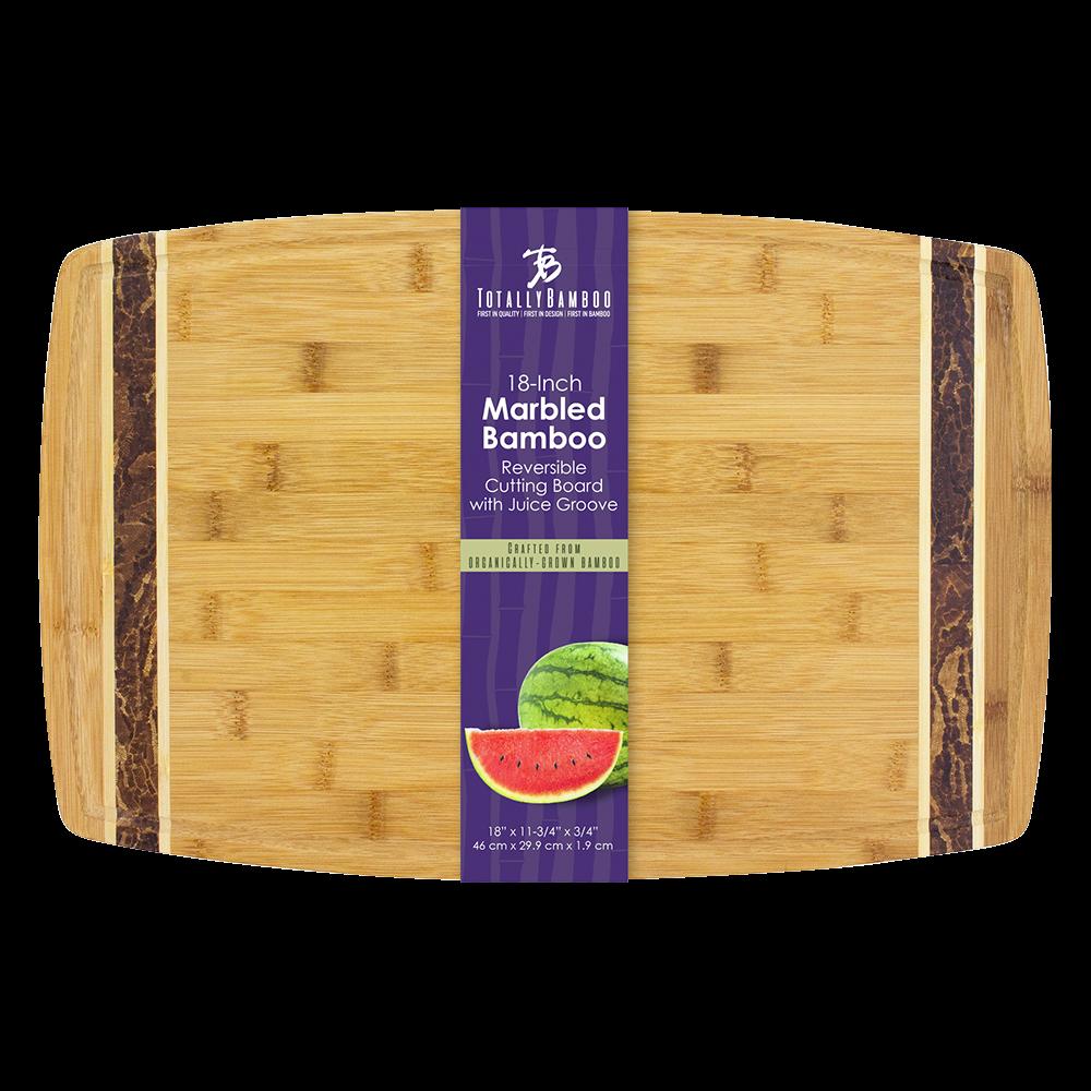 Marbled Look Bamboo Cutting Board