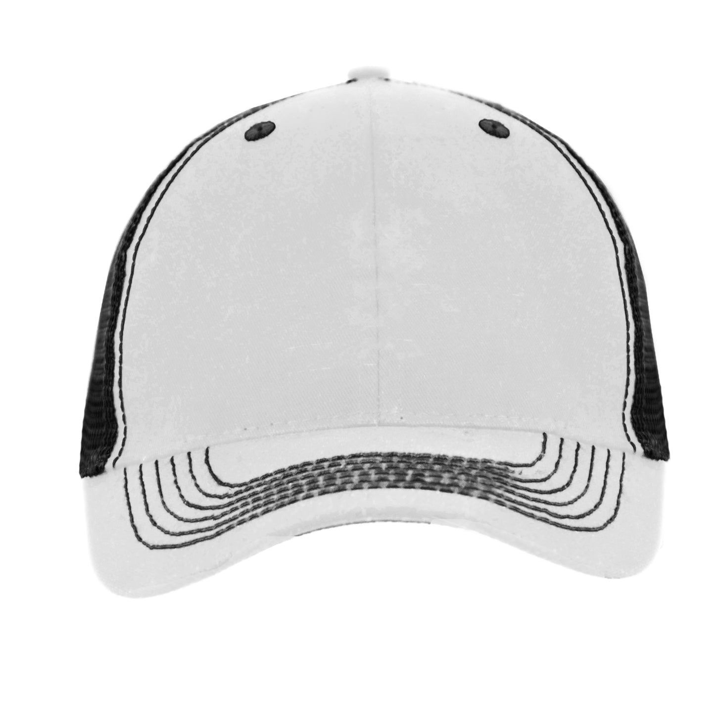 Color Accent Mesh Snapback Cap