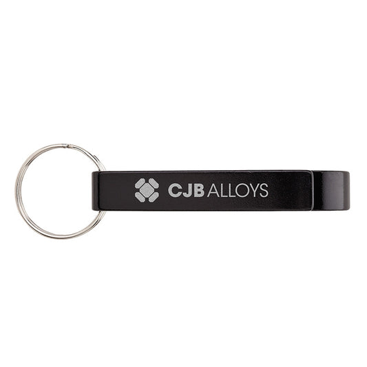 Black Norris Bottle Opener Keyring