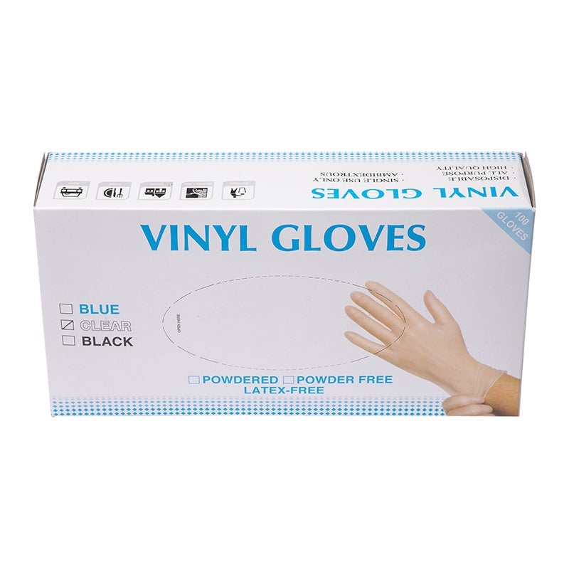 N/A Protection-XL Box of 100 Extra Large Size Vinyl Gloves (50pairs)