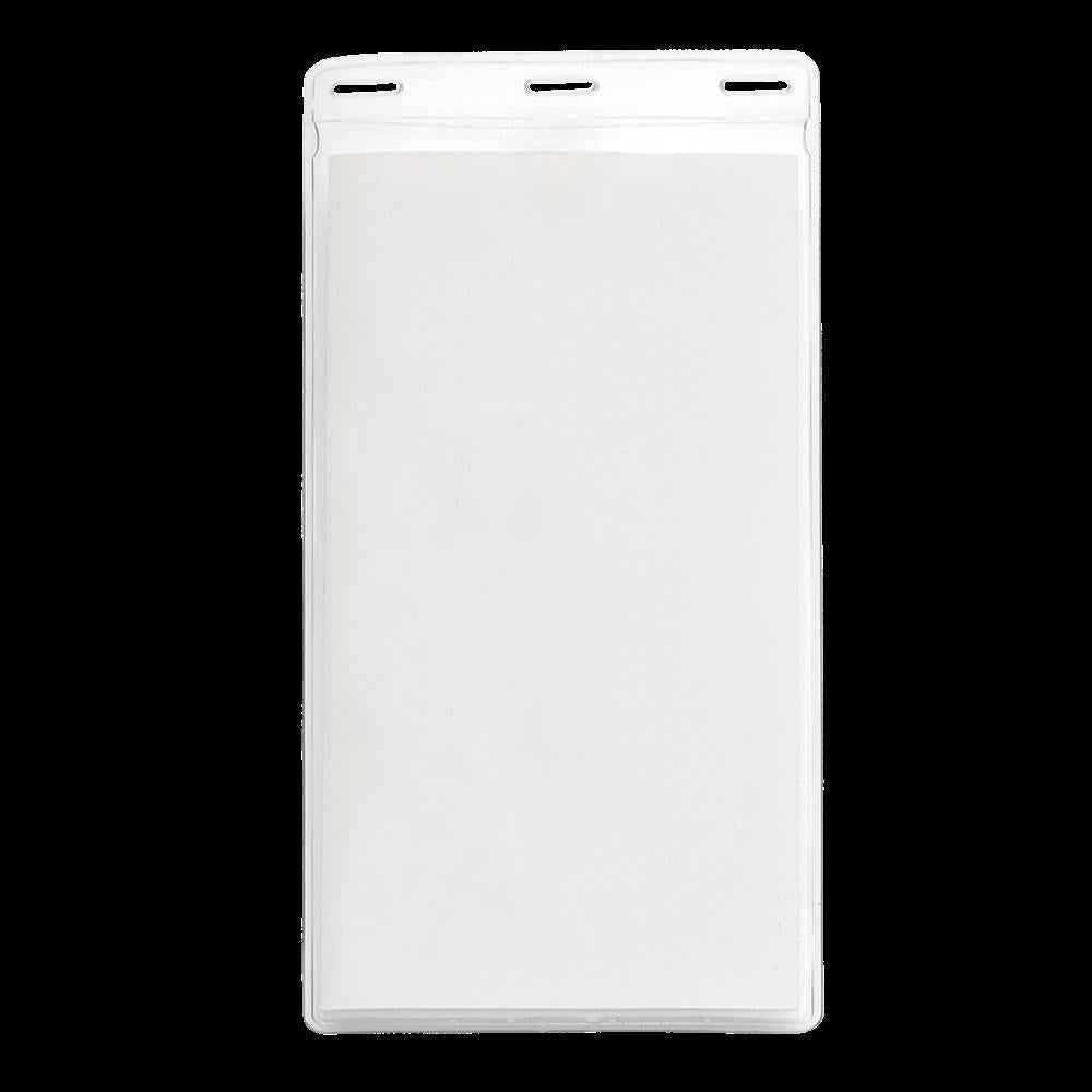 4" x 8" Printed Oversized Vertical Vinyl Pouch