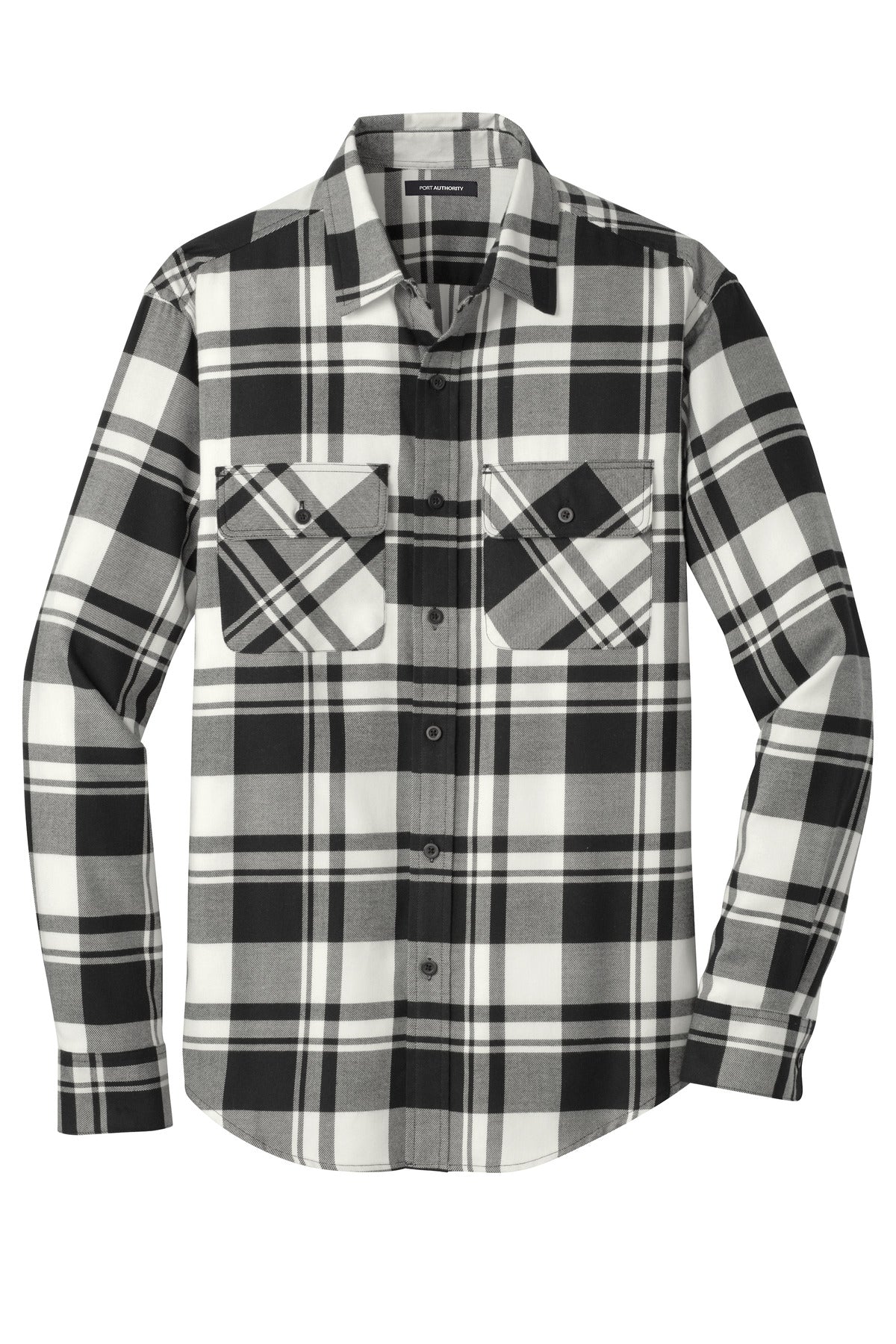 Port Authority Plaid Flannel Shirt. W668