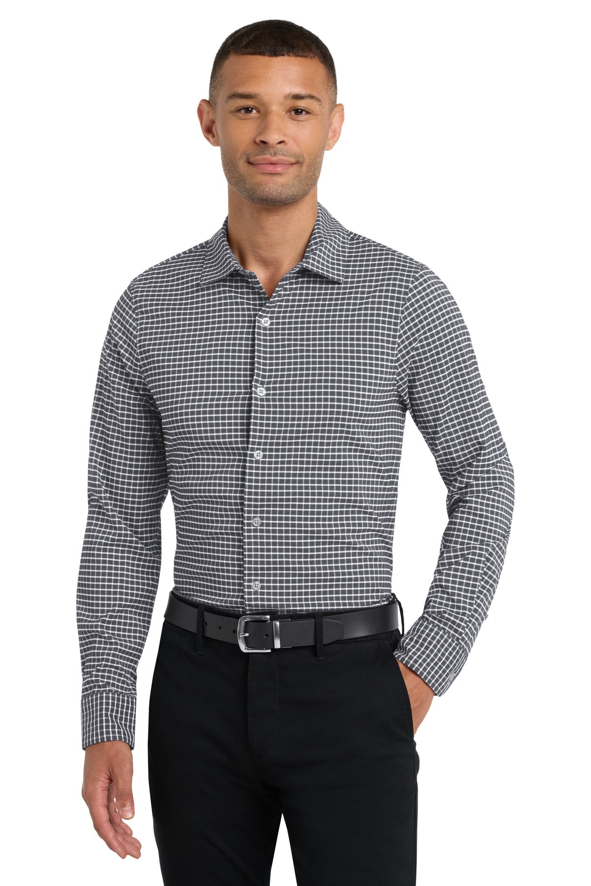 SanMar W680_graphitewhite_model_front.jpg