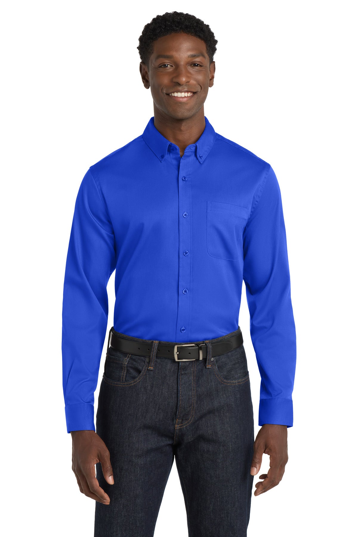 SanMar W808_trueroyal_model_front.jpg