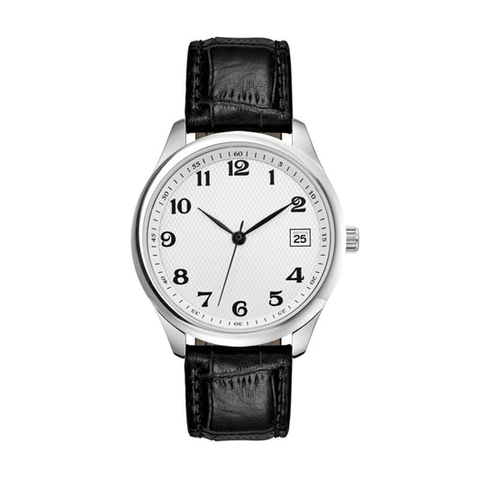 N/A Classic Style Dress Watch Unisex Dress Watch with Date Display