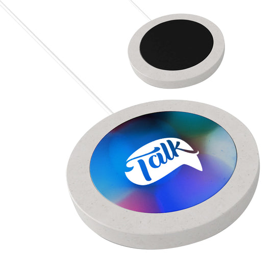 METALLIC BLACK 15W PLA Wireless Charger