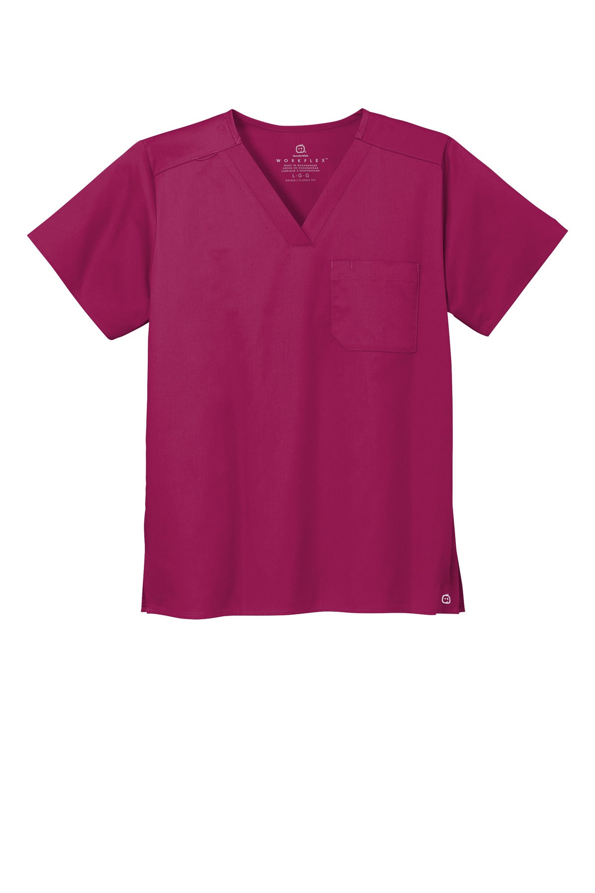 Wink Unisex WorkFlex Chest Pocket V-Neck Top WW3160
