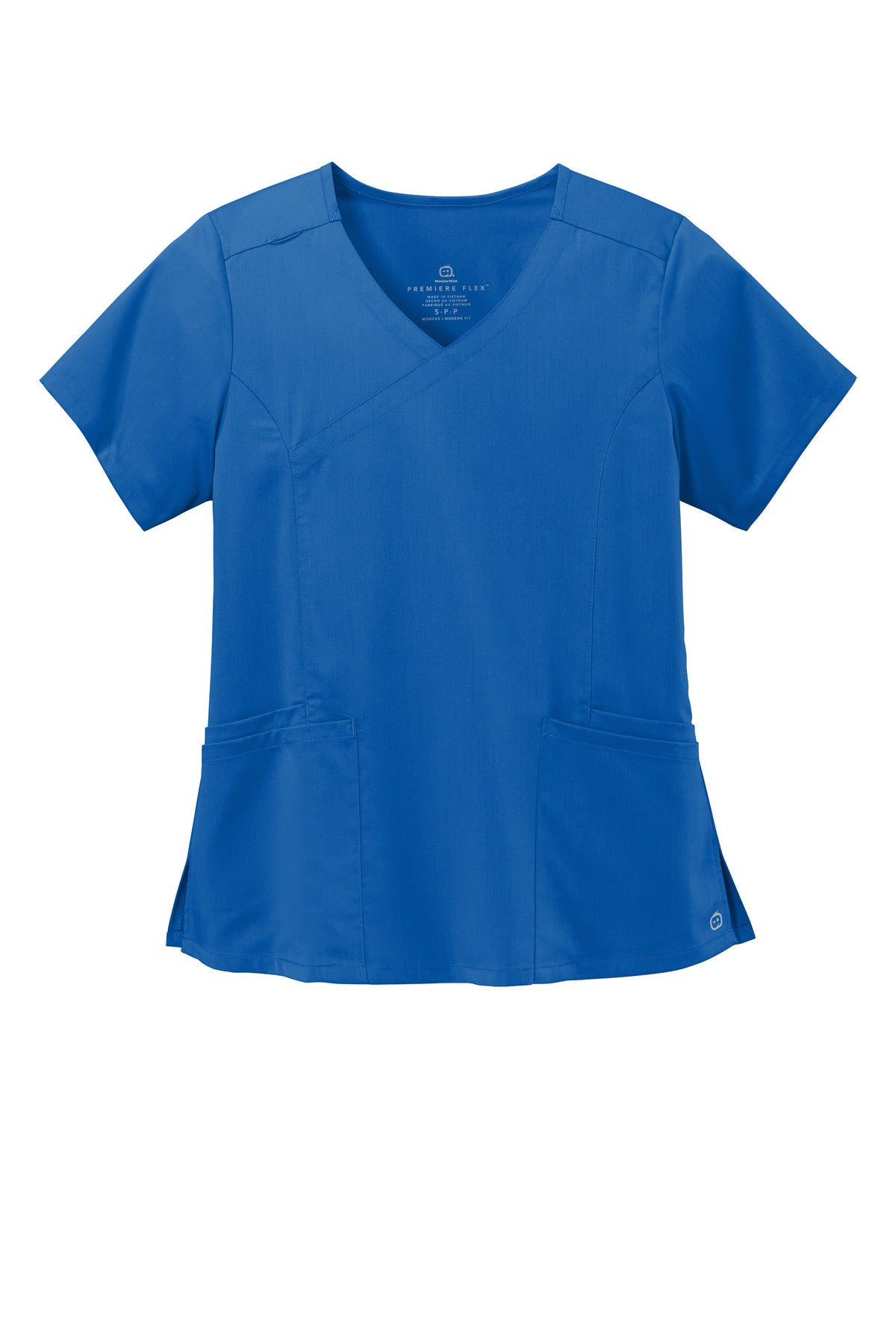 Wink Women's Premiere Flex Mock Wrap Top WW4268