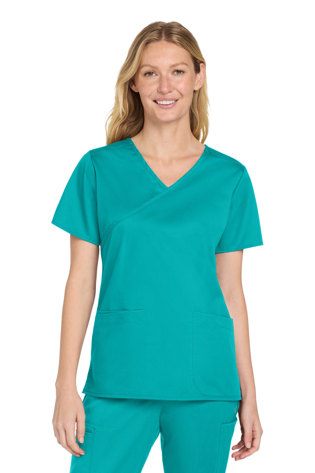 SanMar WW4760_teal_model_front.jpg