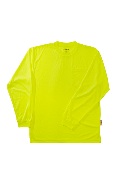 Yellow Xtreme Visibility HiVis Long Sleeve T-Shirt - S