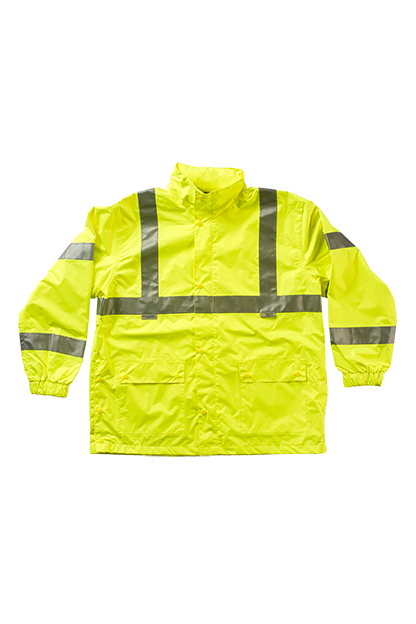 Yellow Xtreme Visibility Breathable Rainjacket - S
