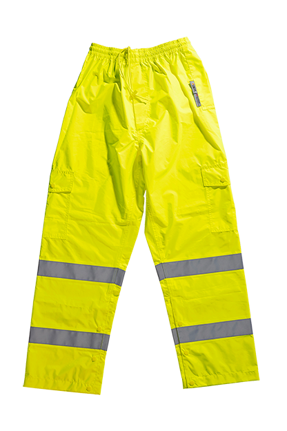 Yellow Xtreme Visibility Breathable Rainpant - S