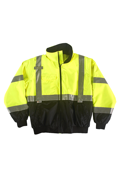 Yellow Xtreme Visibility Better Bomber Jacket - S