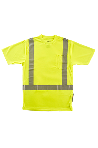 Yellow Xtreme-Flex™ Class 2 Short Sleeve T-Shirt - M