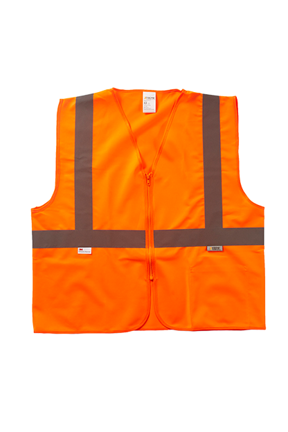 Xtreme Visibility Value Class 2 Zip Solid Vest