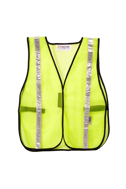Yellow Xtreme Visibility Reflective Safety Vest