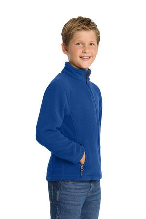 Black Port Authority Youth Value Fleece Jacket. Y217 - XS