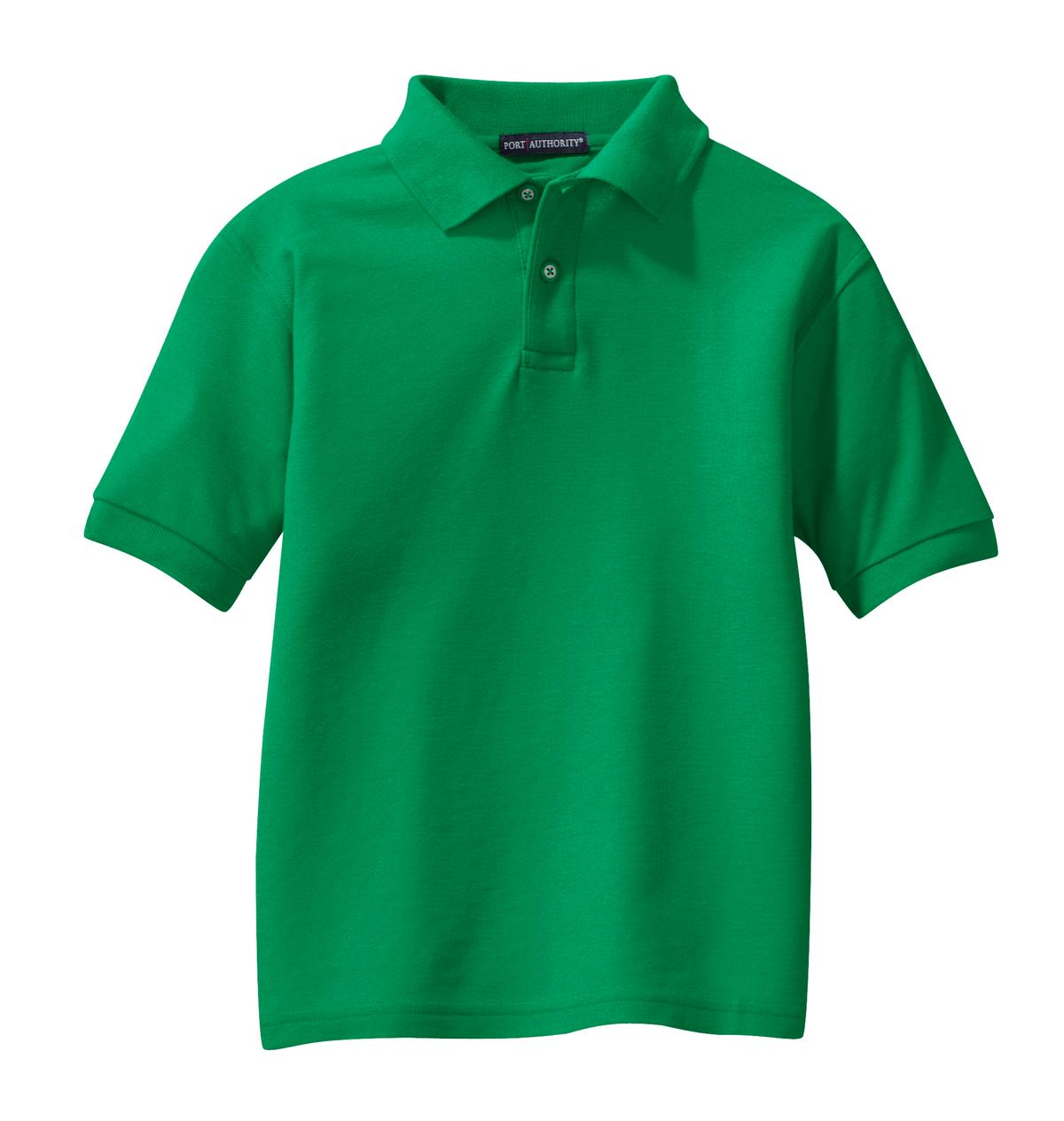 Port Authority Youth Silk Touch Polo. Y500