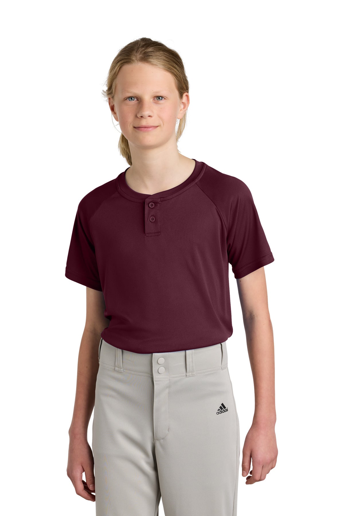 SanMar YST359_maroon_model_front.jpg