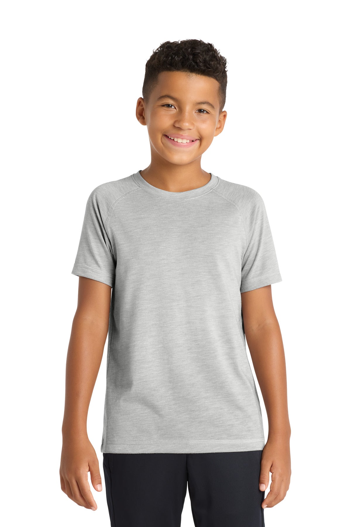 SanMar YST400_lightgreyheather_model_front.jpg