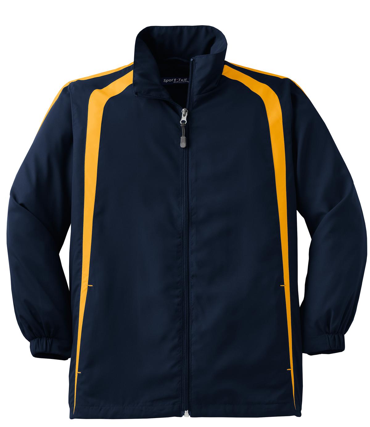Sport-Tek Youth Colorblock Raglan Jacket. YST60