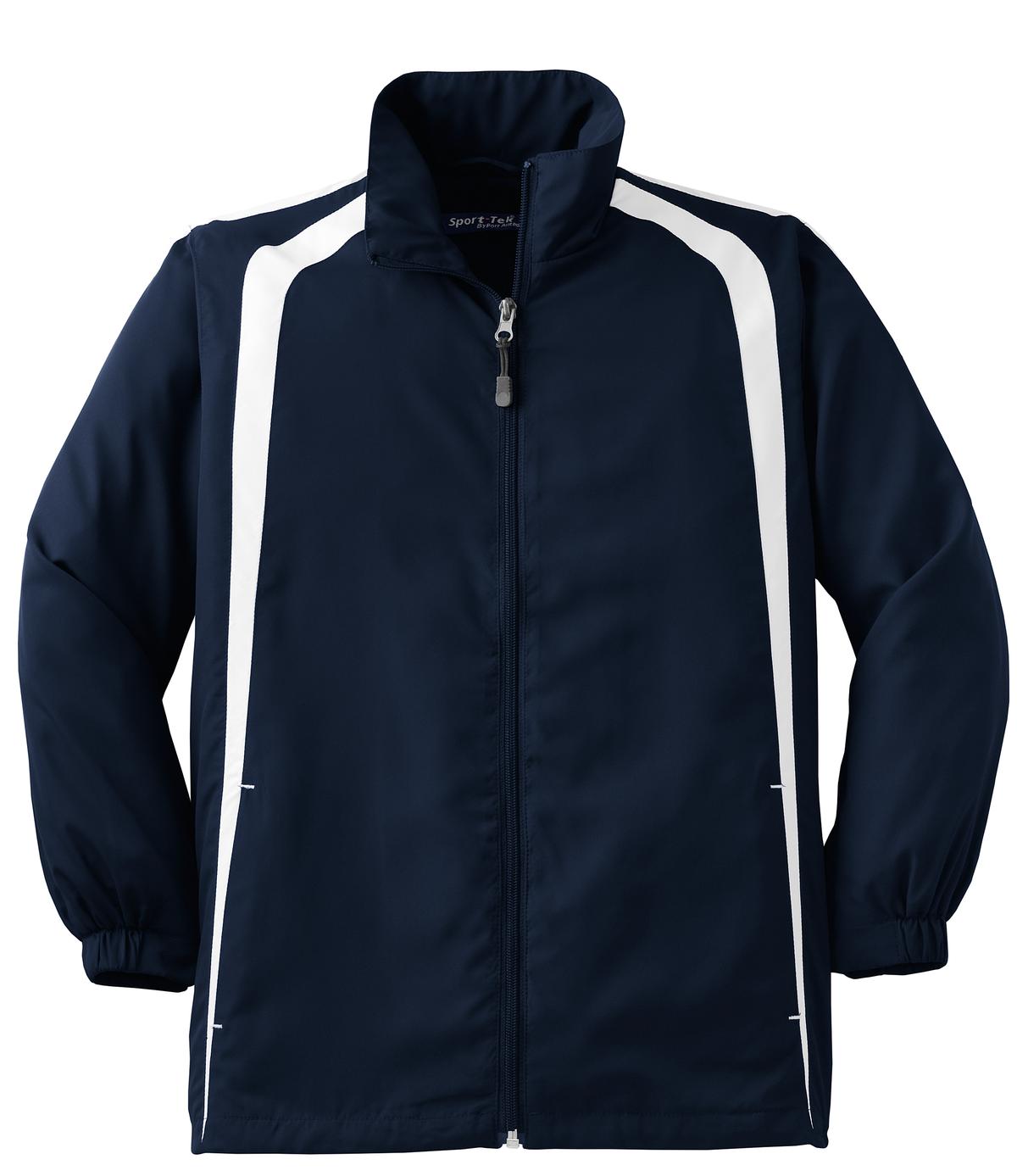 Sport-Tek Youth Colorblock Raglan Jacket. YST60