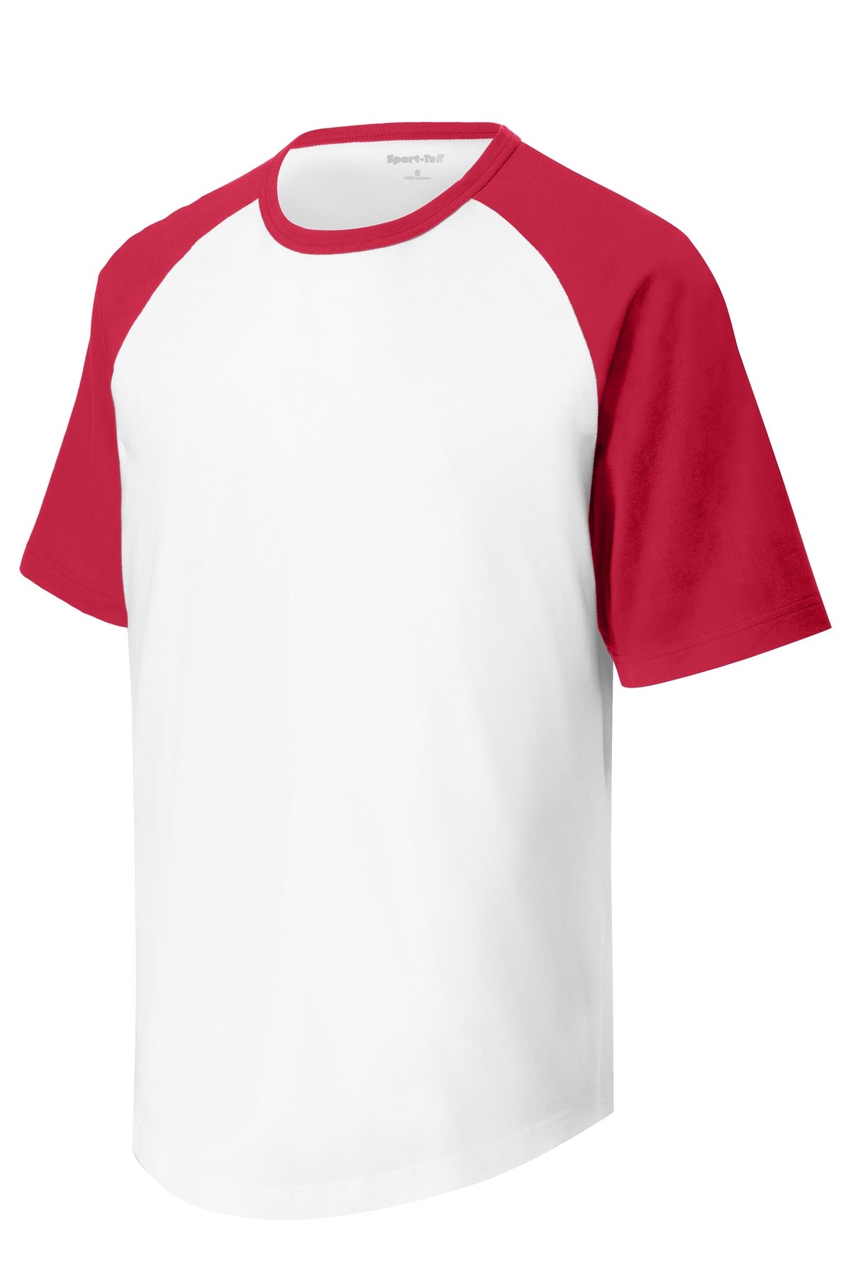 Sport-Tek Youth Short Sleeve Colorblock Raglan Jersey. YT201