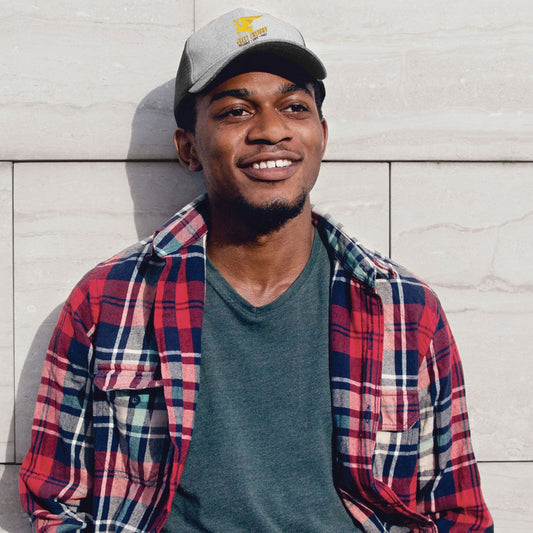 COMIC TRUCKER HAT WITH MESH - EMBROIDERED