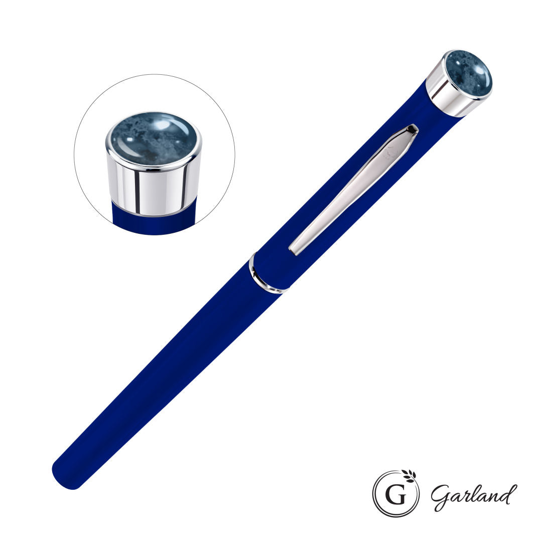 Garland® Color Matte Aura Rollerball Pen - Chrome